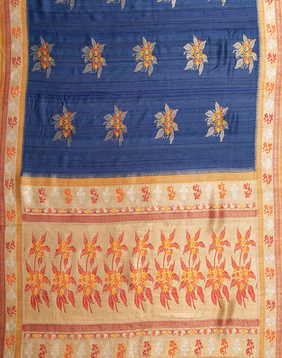 Tussore Georgette Saree