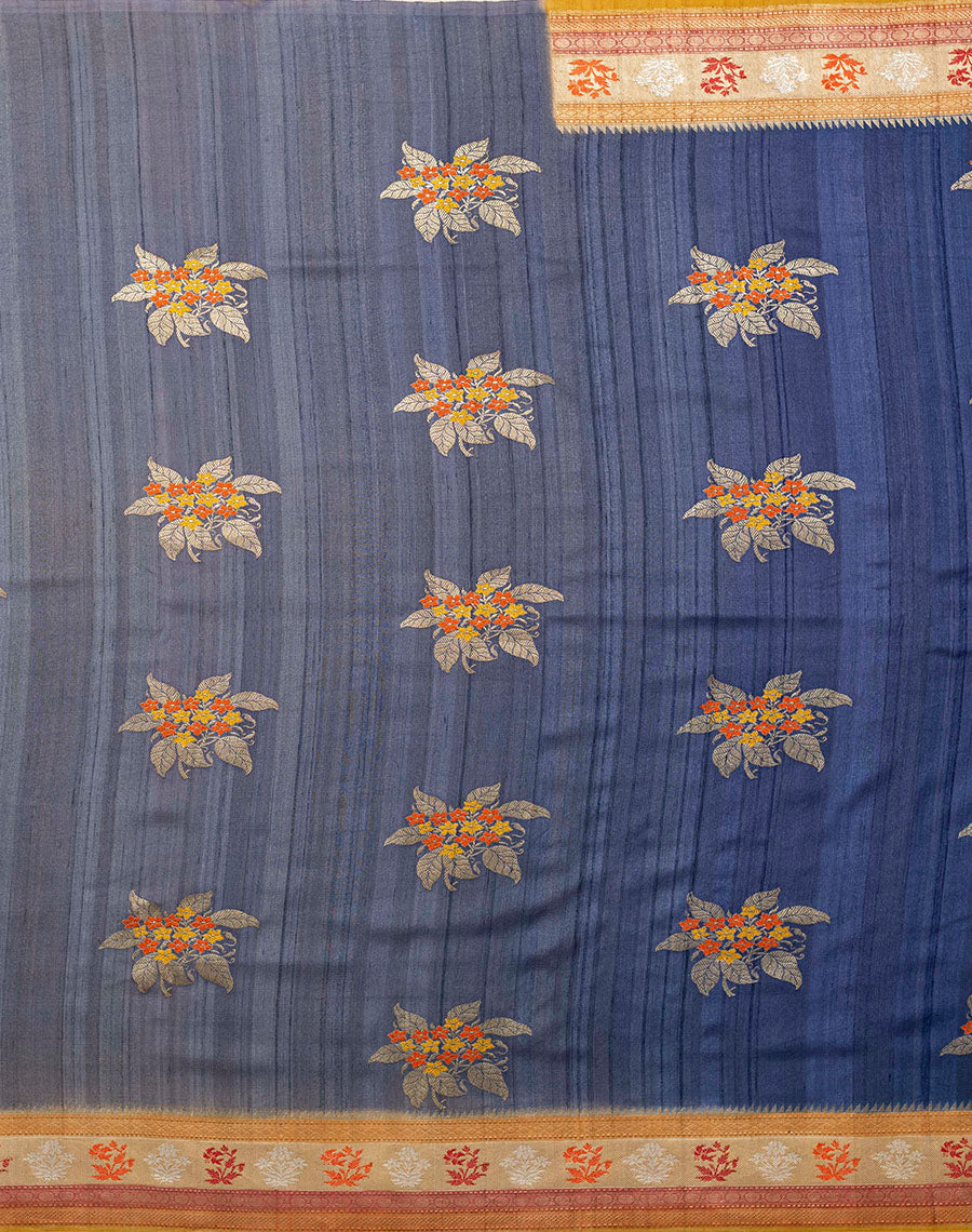 Tussore Georgette Saree
