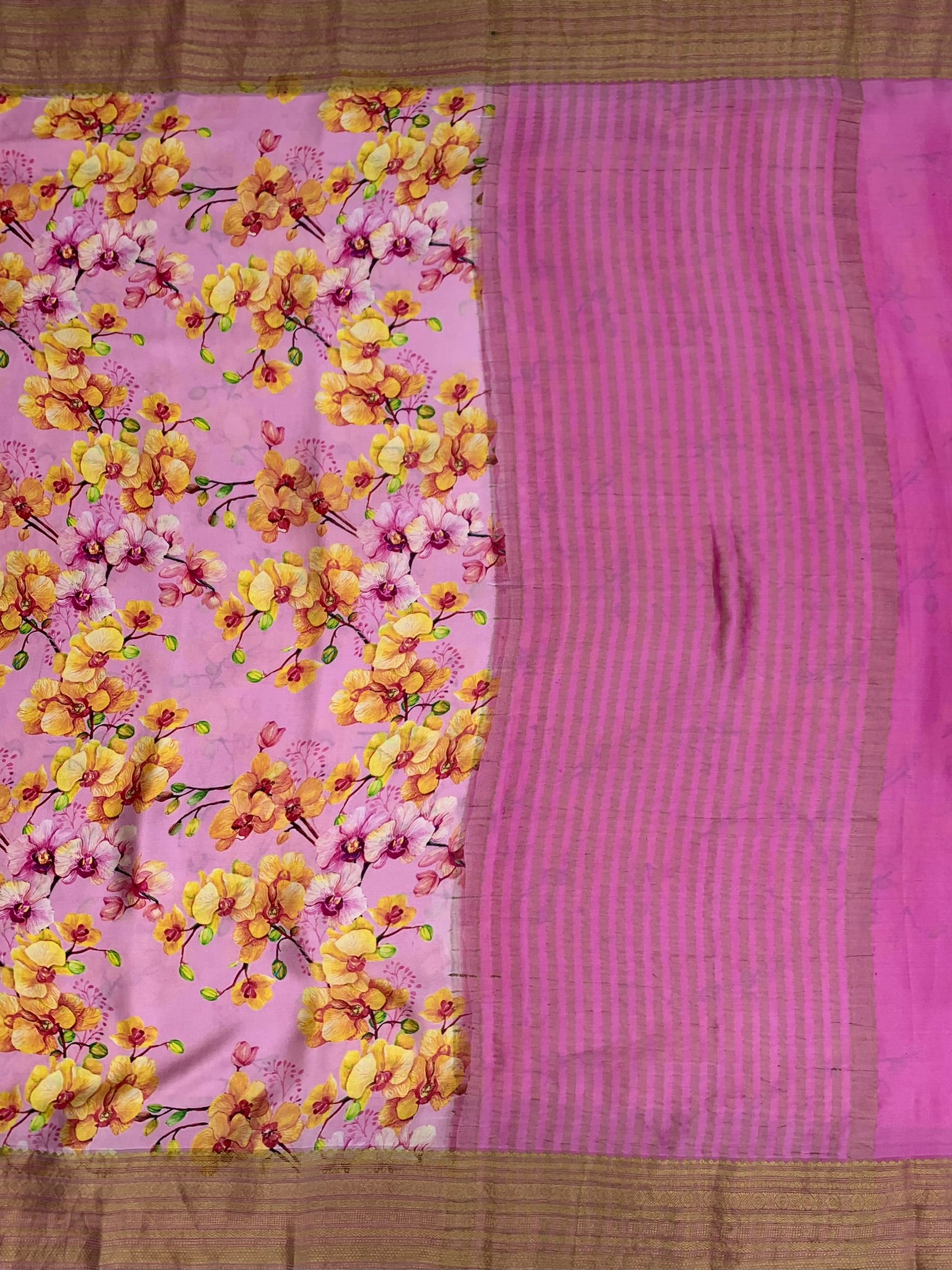 Satin Saree